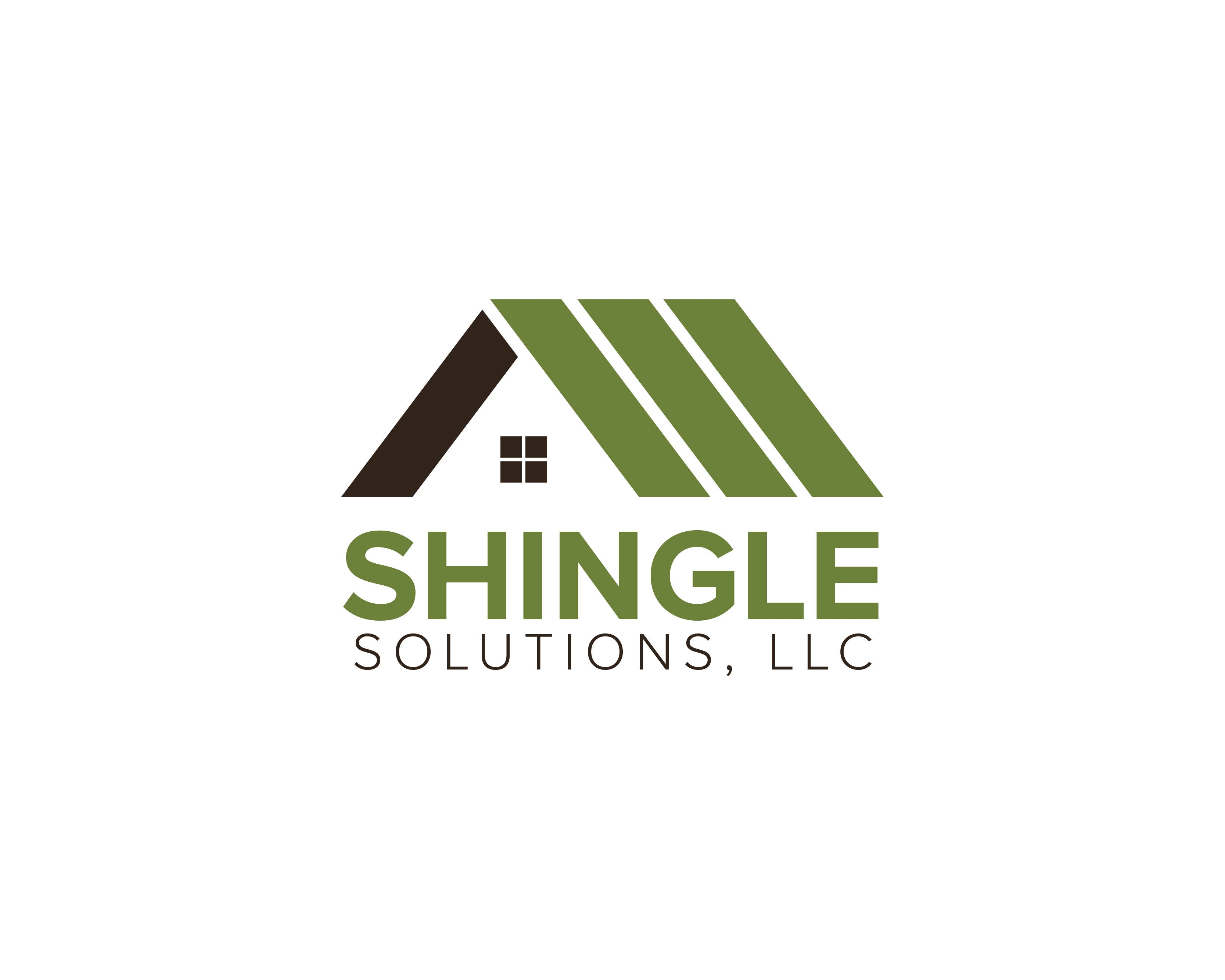Logo Design entry 1686877 submitted by 2rueVision to the Logo Design for Shingle Solutions LLC run by shinglesolutions