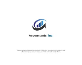 Logo Design entry 1687037 submitted by EscaFlowne to the Logo Design for Accountants, Inc. run by chiocat1600