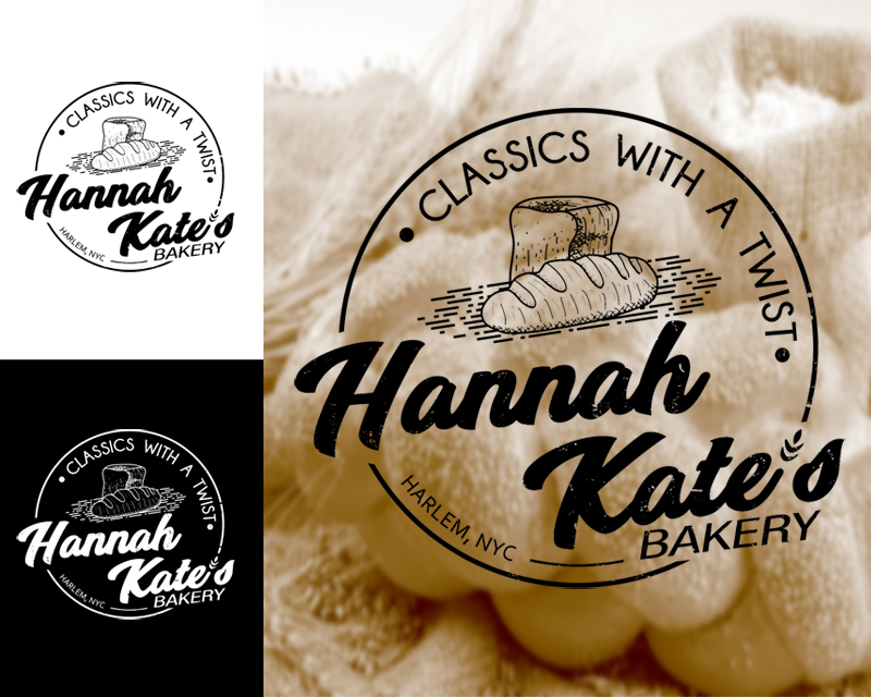 Logo Design entry 1687306 submitted by dewi to the Logo Design for Hannah Kate’s Bakery  - Harlem, NYC run by kmuch