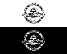 Logo Design entry 1687323 submitted by 7 to the Logo Design for Hannah Kate’s Bakery  - Harlem, NYC run by kmuch
