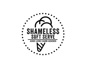 Logo Design entry 1687649 submitted by Digiti Minimi to the Logo Design for Shameless Soft Serve and Low Carb Goods run by tiffinisteding