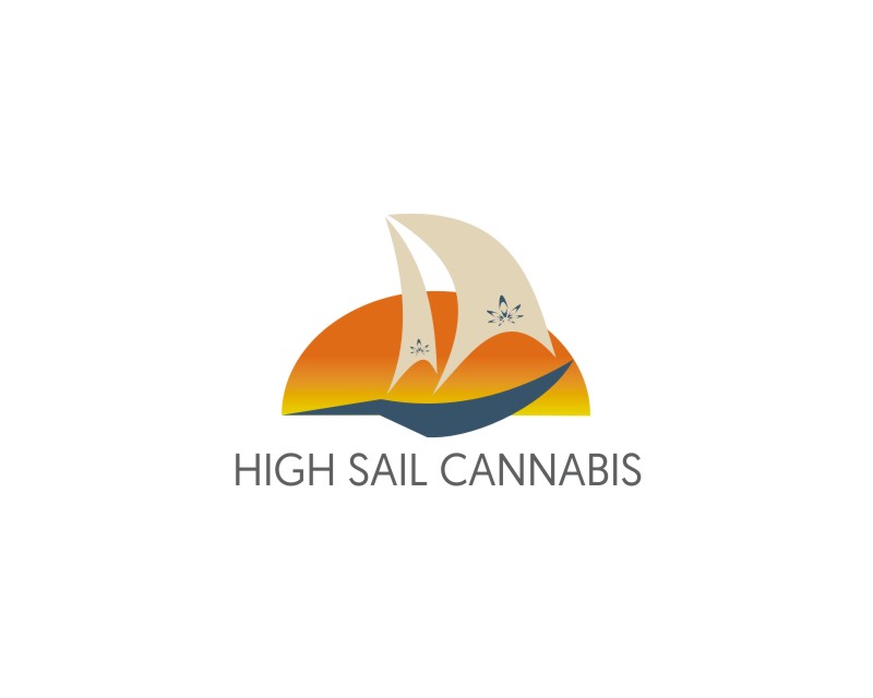 Logo Design entry 1688991 submitted by Bintanglaut27 to the Logo Design for High Sail Cannabis run by jengler7