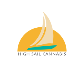 Logo Design entry 1689095 submitted by MyLess to the Logo Design for High Sail Cannabis run by jengler7
