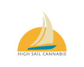 Logo Design entry 1689106 submitted by MyLess to the Logo Design for High Sail Cannabis run by jengler7