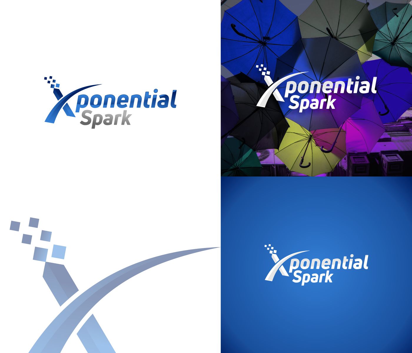 Logo Design entry 1689757 submitted by wellbeing to the Logo Design for Xponential Spark run by mewilkinson1