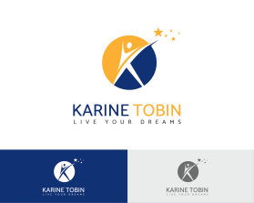 Logo Design entry 1690676 submitted by Artezza to the Logo Design for Karine Tobin run by karinetobin