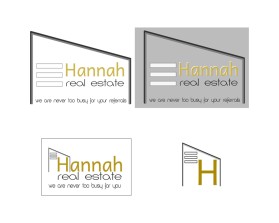 Logo Design entry 1690735 submitted by BClothing to the Logo Design for Hannah Real Estate Group  run by Foutsh 