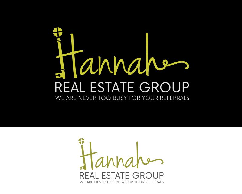 Logo Design entry 1690854 submitted by BClothing to the Logo Design for Hannah Real Estate Group  run by Foutsh 