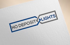 Logo Design entry 1691830 submitted by Bintanglaut27 to the Logo Design for No Deposit Lights run by maven1129