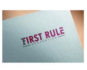 Logo Design entry 1691877 submitted by osman36 to the Logo Design for First Rule Properties run by conquestforlife