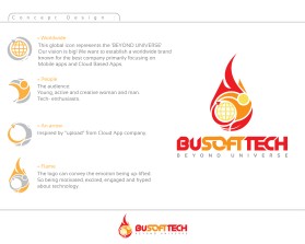 Logo Design entry 1692325 submitted by andrelopesdesigner to the Logo Design for BU SOFT TECH run by swamivenkat73