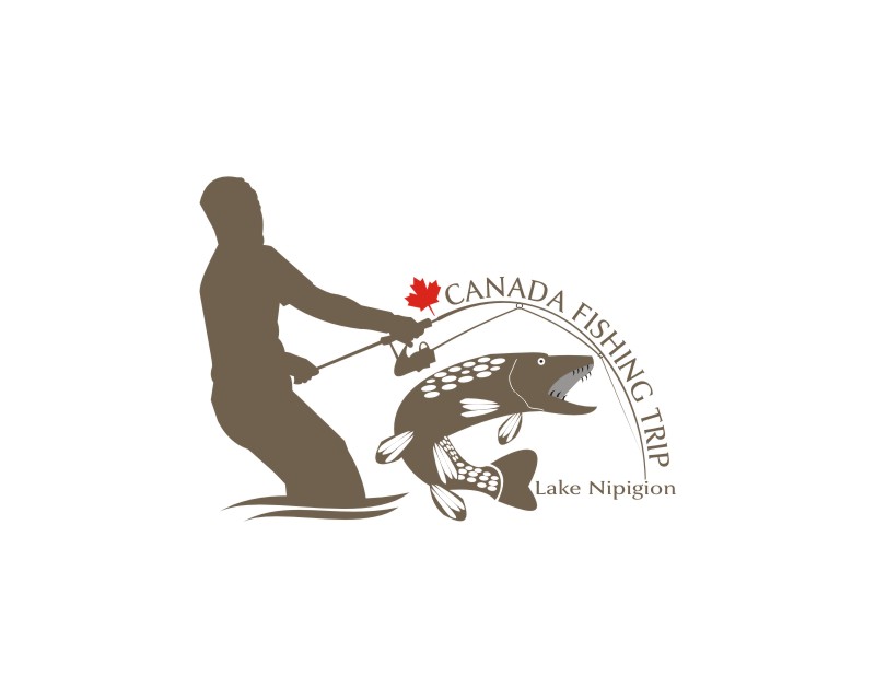 Logo Design entry 1693008 submitted by Bintanglaut27 to the Logo Design for Canada Fishing Trip run by athomas5784