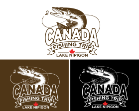 Logo Design entry 1693008 submitted by ulasalus to the Logo Design for Canada Fishing Trip run by athomas5784