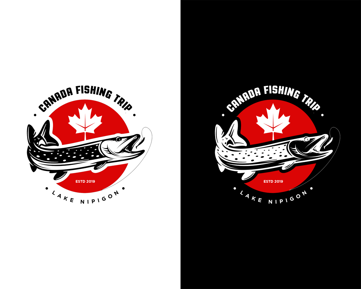 Logo Design entry 1693020 submitted by logo37 to the Logo Design for Canada Fishing Trip run by athomas5784