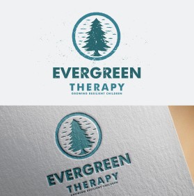 Logo Design entry 1693825 submitted by apmcdesigner to the Logo Design for Evergreen Therapy run by jennapalumbo