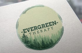 Logo Design entry 1693854 submitted by Chellz to the Logo Design for Evergreen Therapy run by jennapalumbo