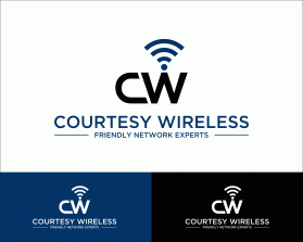Logo Design entry 1693937 submitted by marsal to the Logo Design for Courtesy Wireless run by courtesywireless