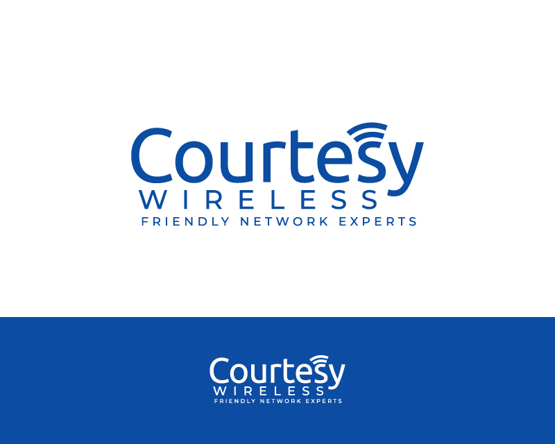 Logo Design entry 1693940 submitted by Amit1991 to the Logo Design for Courtesy Wireless run by courtesywireless