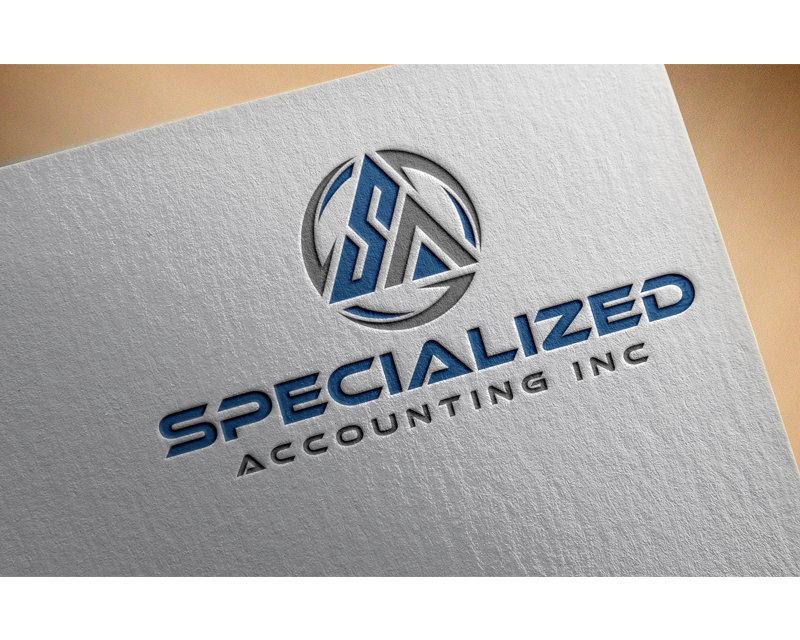 Logo Design entry 1694525 submitted by Sonia99 to the Logo Design for Specialized Accounting Inc. run by jlcrowley2