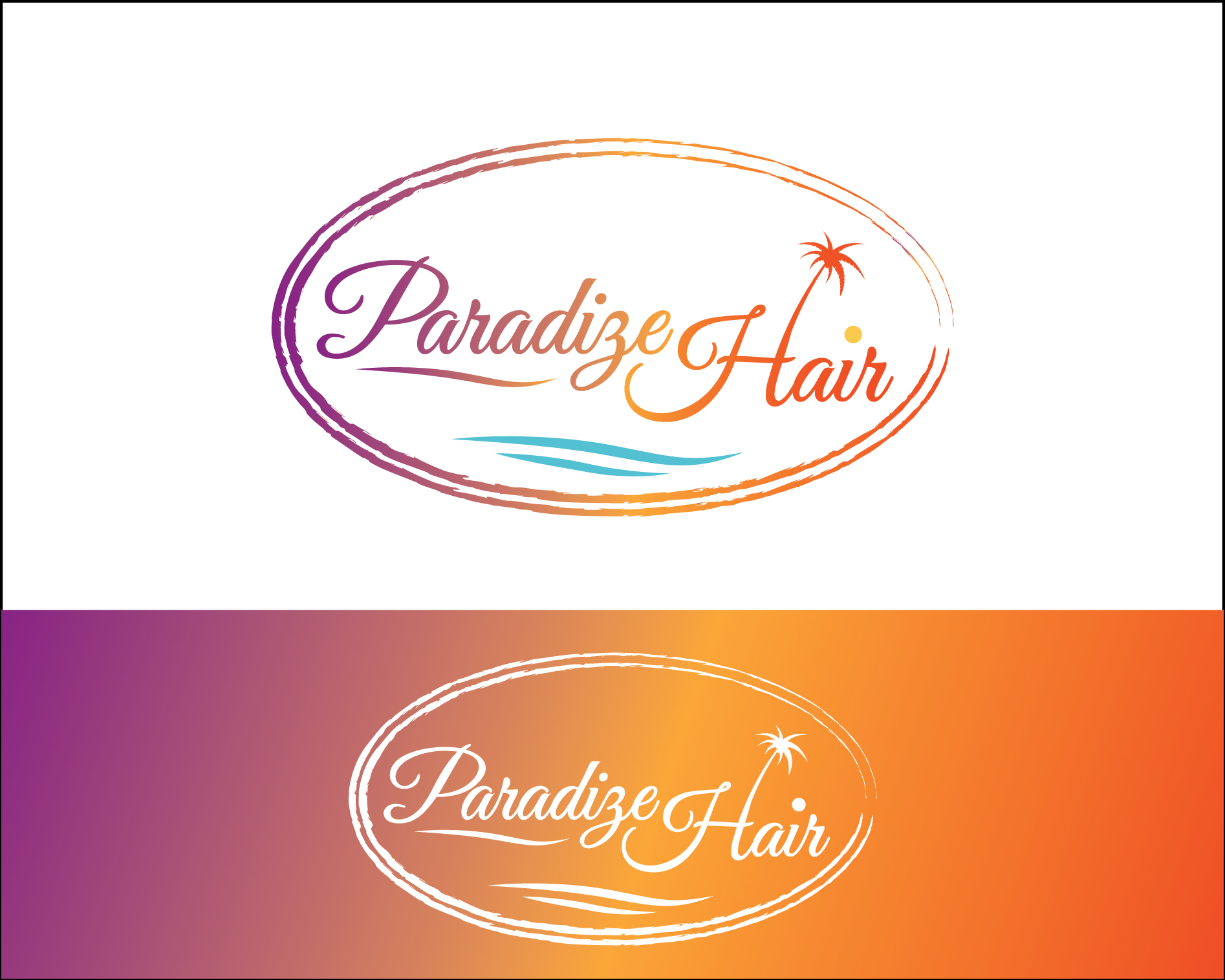 Logo Design entry 1695404 submitted by sirtwo to the Logo Design for Paradize Hair run by Paradize Hair