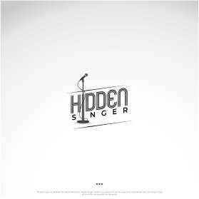 Logo Design entry 1696277 submitted by sirtwo to the Logo Design for Hidden Singer run by Danville