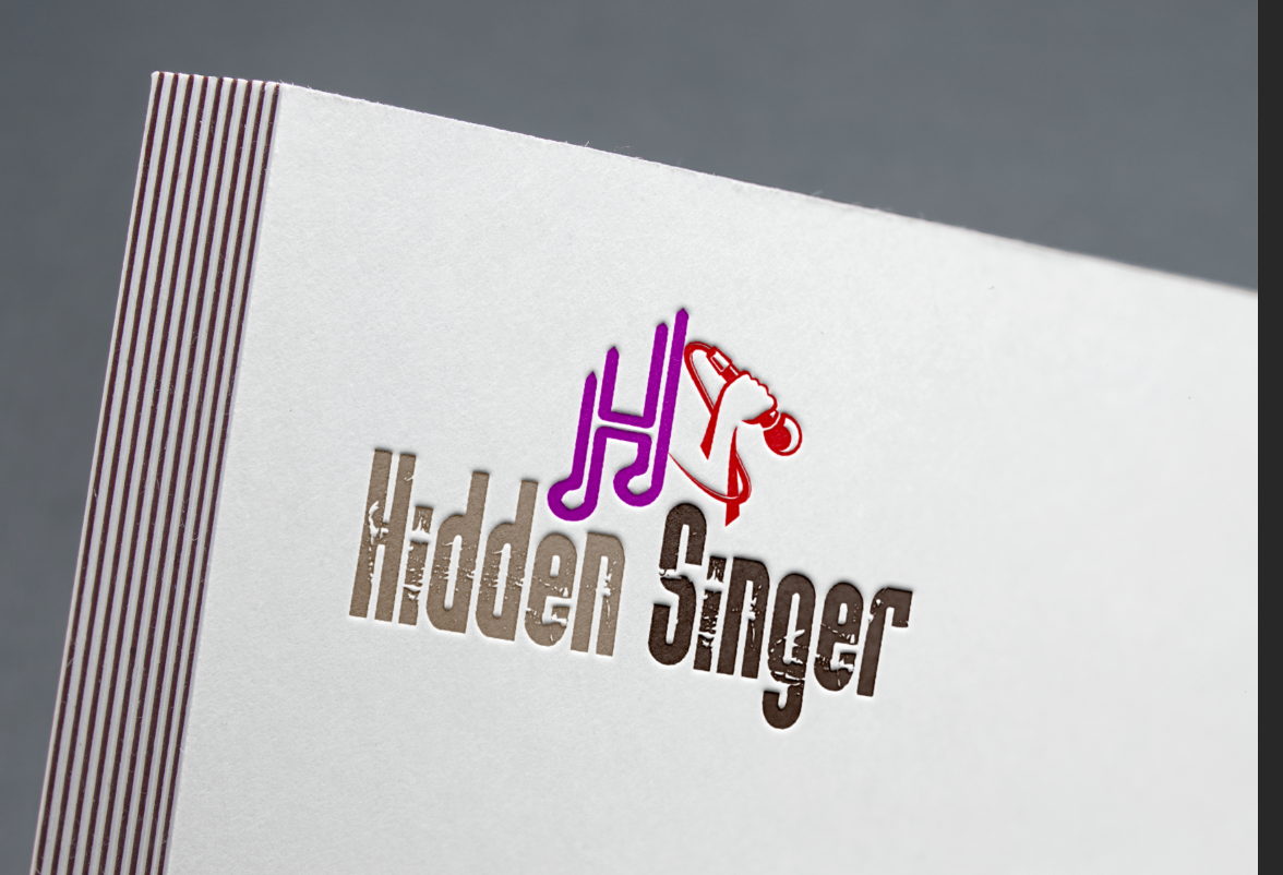 Music logo singer choir design inspiration Vector Image
