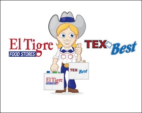 Graphic Design entry 1696454 submitted by ulasalus to the Graphic Design for LLI : Tex Best & El Tigre Foodstores run by magarza