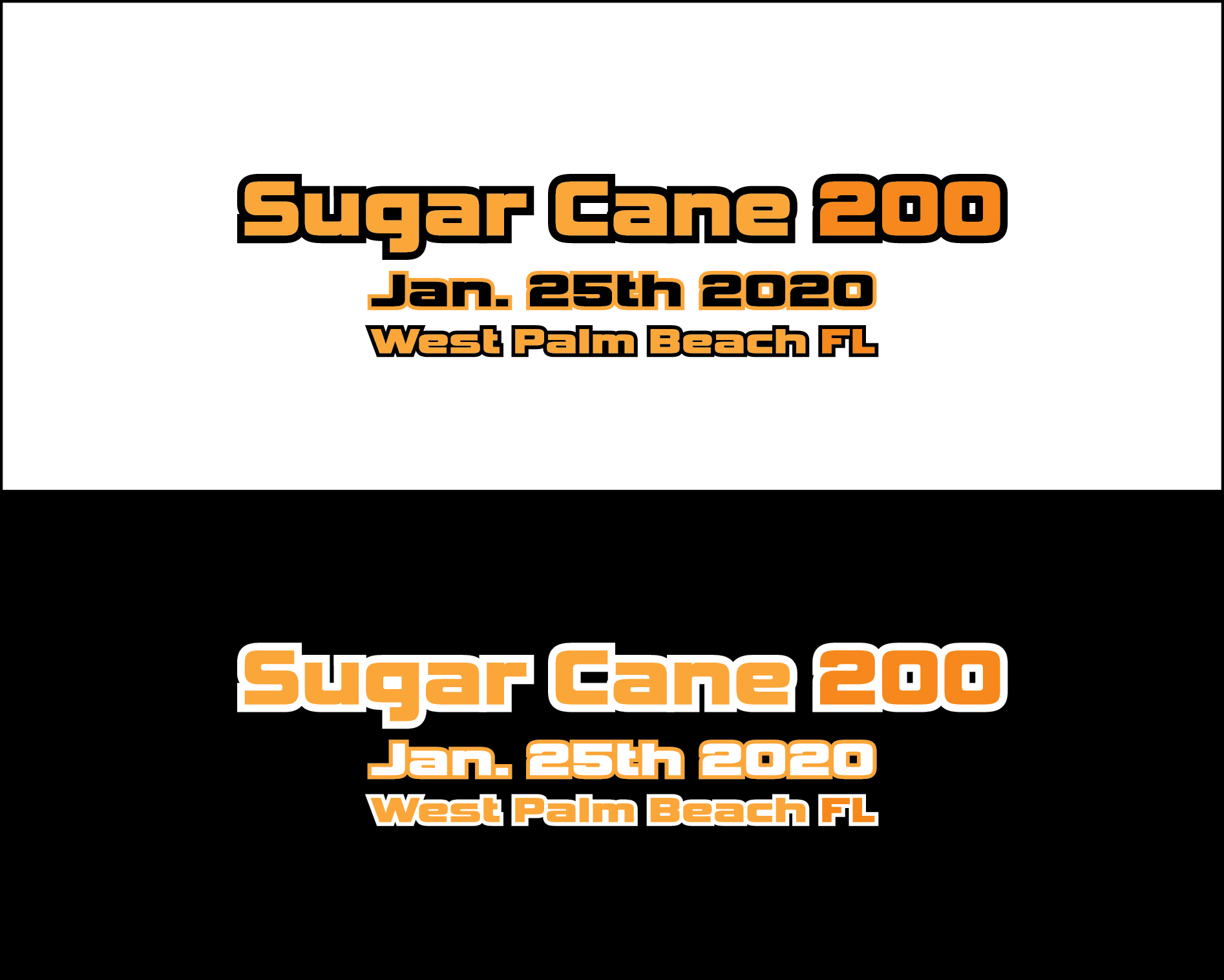 T-Shirt Design entry 1697667 submitted by sirtwo to the T-Shirt Design for SugarCane200 run by bl226009