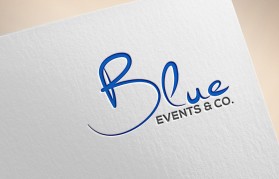 Logo Design entry 1697914 submitted by Sa_Shamjet to the Logo Design for Blue Events & Co. run by info@bluebootevents.com