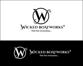 Logo Design entry 1698533 submitted by SaifySyed to the Logo Design for Wicked Boatworks run by WickedBoats