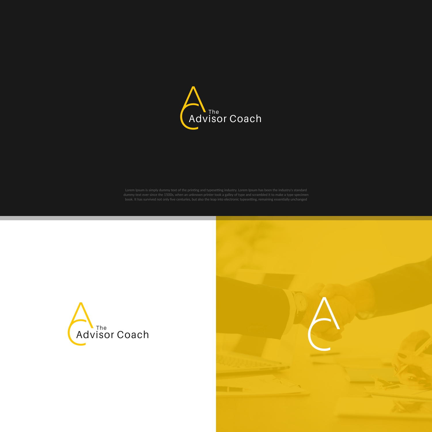 Logo Design entry 1699729 submitted by Farhan to the Logo Design for The Advisor Coach run by jimmyp302