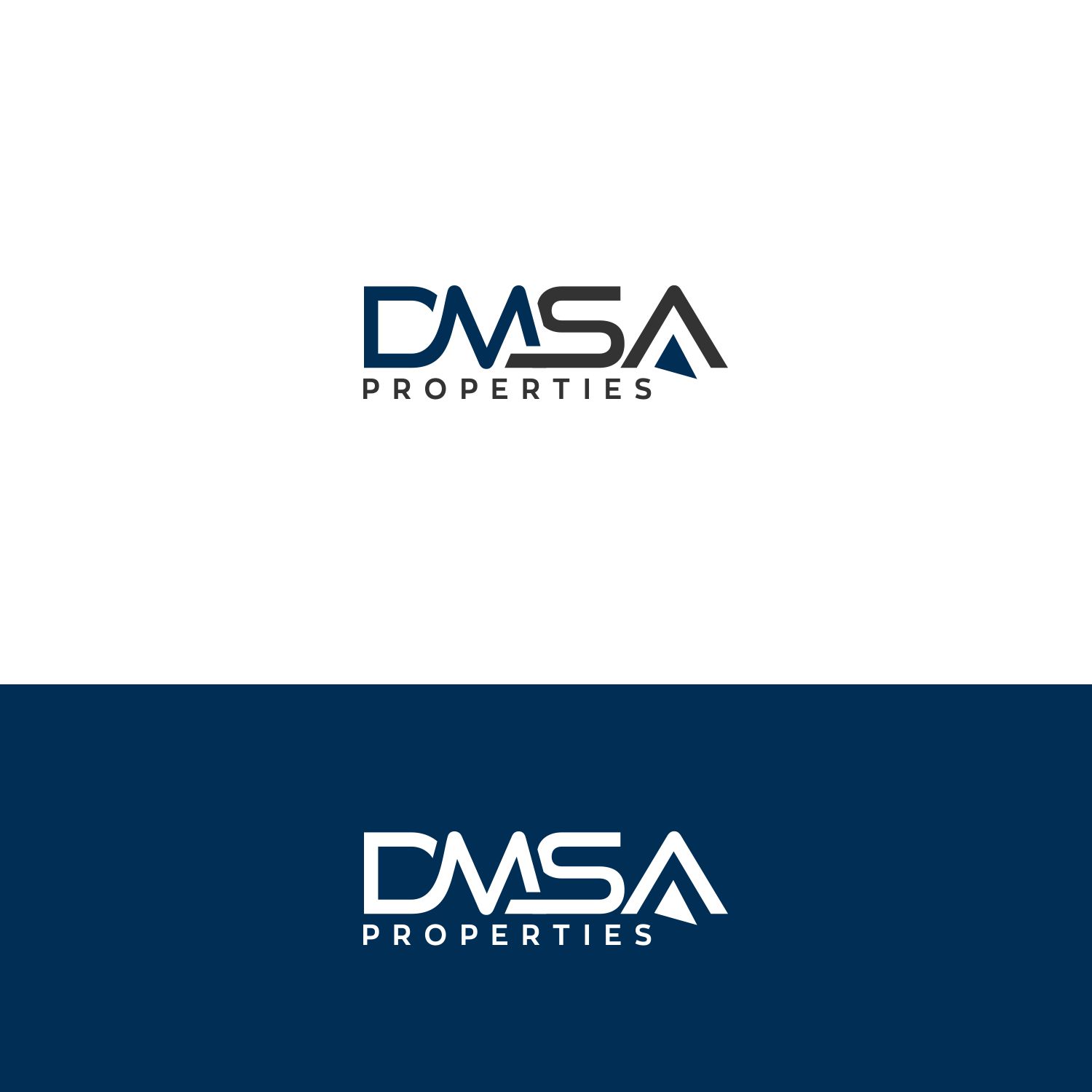 Logo Design entry 1699817 submitted by Farhan to the Logo Design for www.dmsaproperties.com run by DMSA2019
