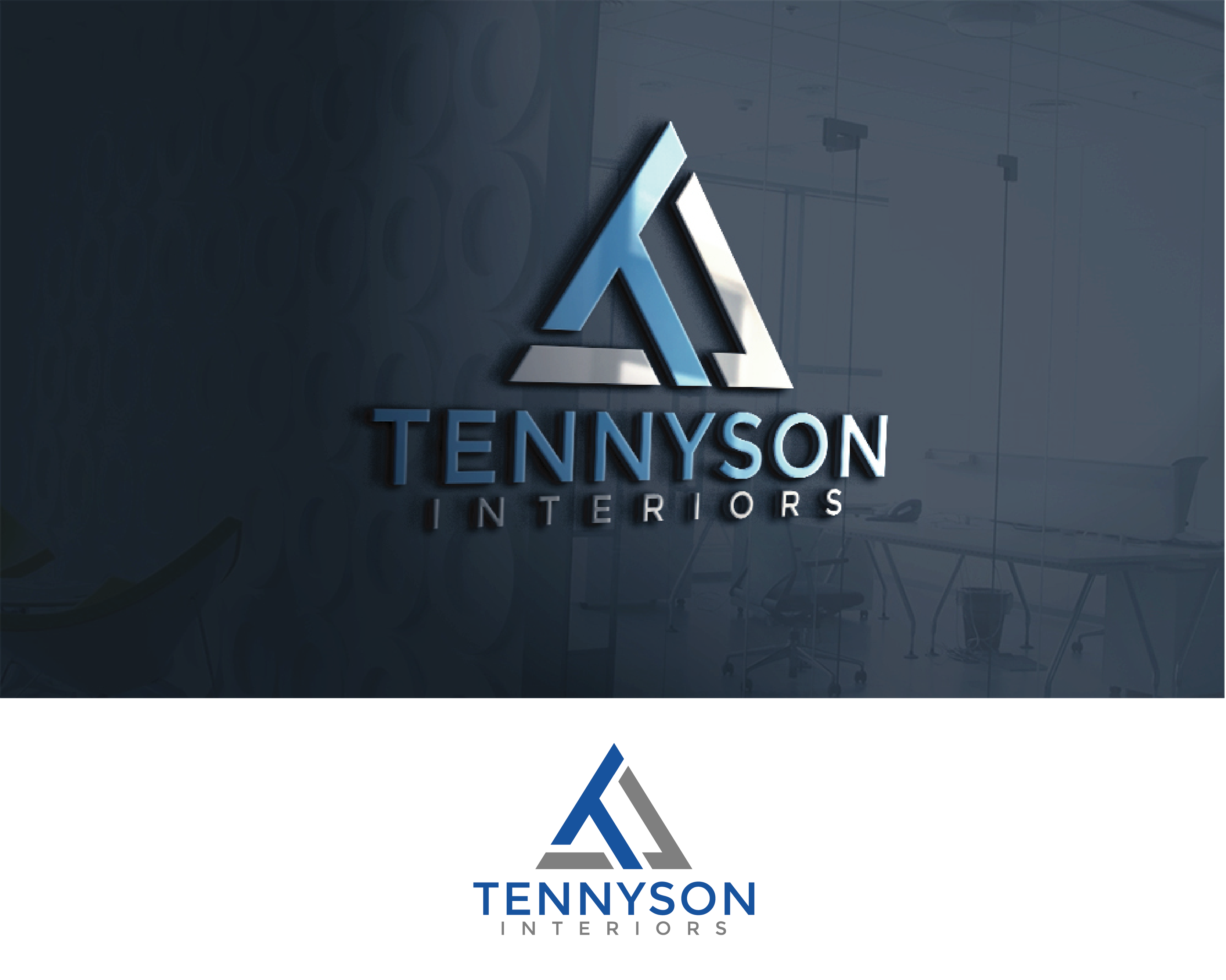 Logo Design entry 1701563 submitted by BPBdesign to the Logo Design for Tennyson Interiors run by leahyoung