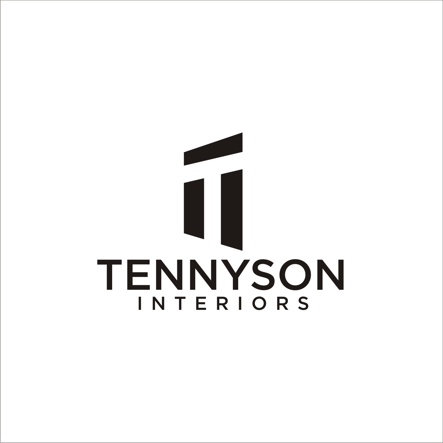 Logo Design entry 1701563 submitted by kensha to the Logo Design for Tennyson Interiors run by leahyoung