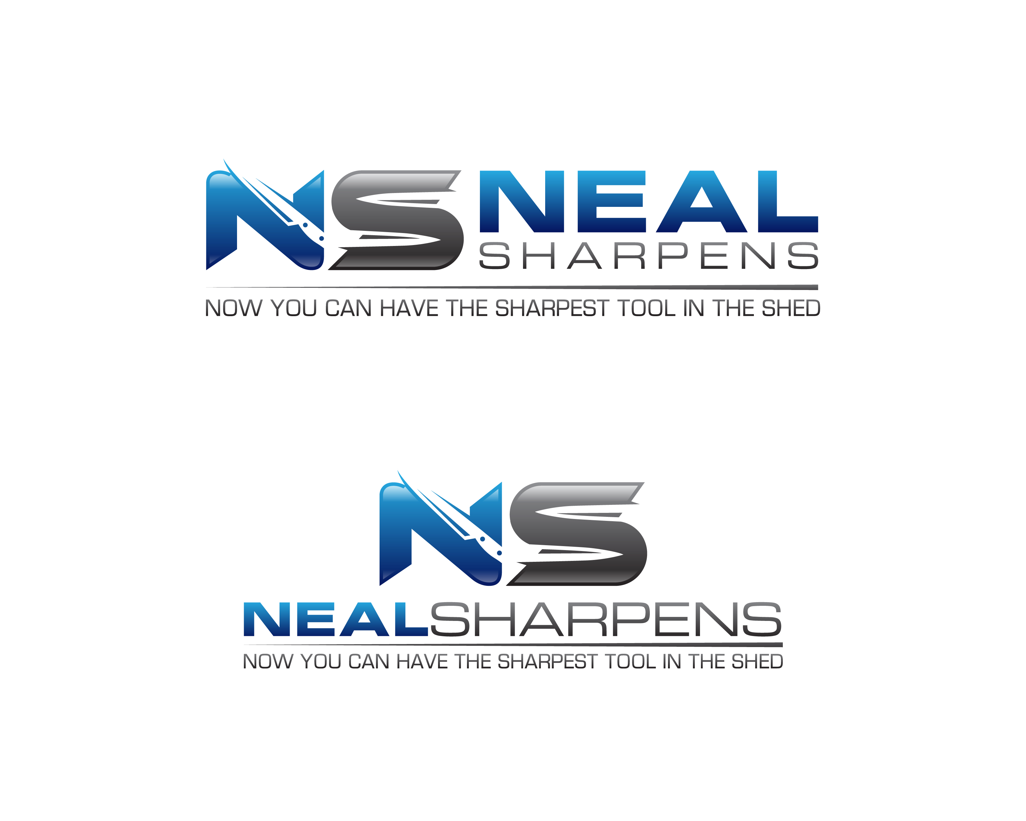 Logo Design entry 1702198 submitted by Jonrose to the Logo Design for Neal Sharpens/NealSharpens.com run by NealJ777