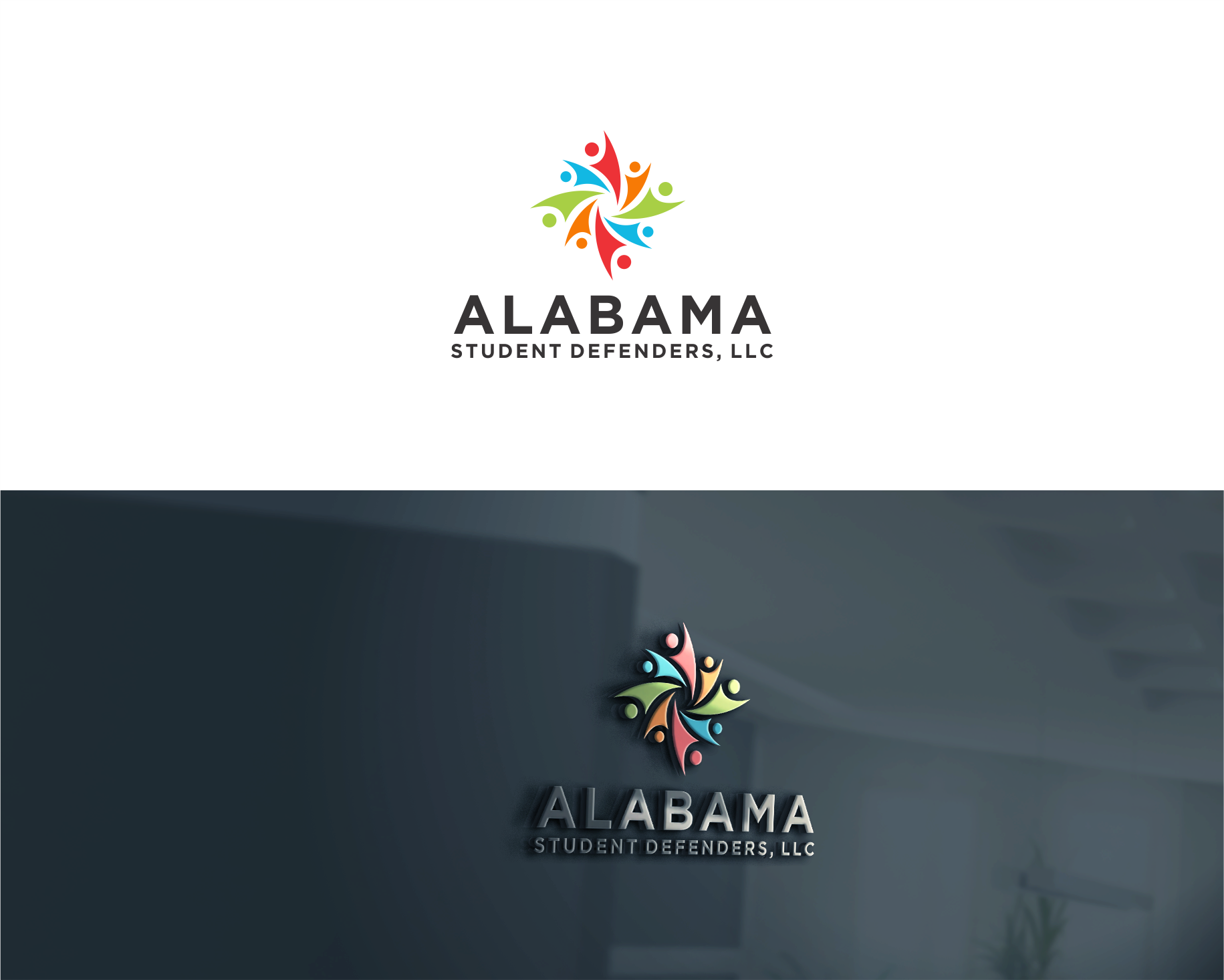 Logo Design entry 1702248 submitted by ucup to the Logo Design for Alabama Student Defenders, LLC run by Tindal