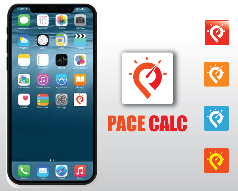 Logo Design entry 1703430 submitted by s.nita to the Logo Design for Pace-Calc run by dwebb@icloud.com