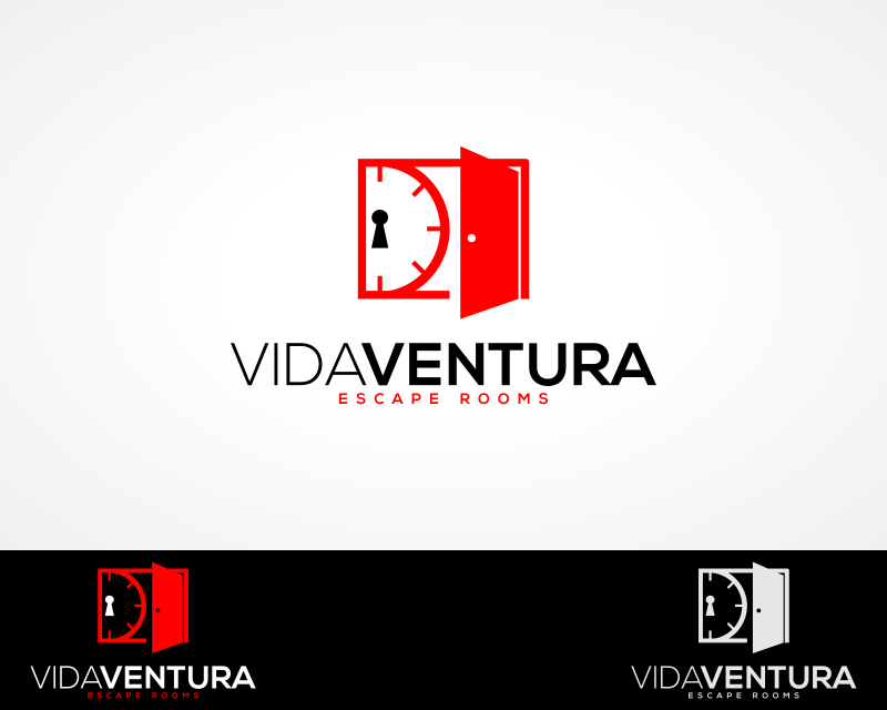 Logo Design entry 1705220 submitted by NATUS to the Logo Design for Vidaventura Escape Rooms run by montecristo73