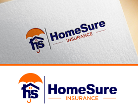 Logo Design entry 1705399 submitted by angeldzgn to the Logo Design for HomeSure Insurance run by rlopez592