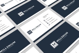 Business Card & Stationery Design Entry 1767254 submitted by MartenVisser to the contest for Millennium Concrete Placement run by Wallasc