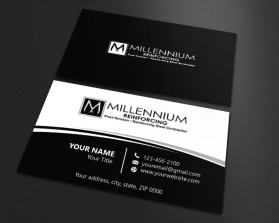 Business Card & Stationery Design entry 1705831 submitted by Amit1991 to the Business Card & Stationery Design for Millennium Concrete Placement run by Wallasc