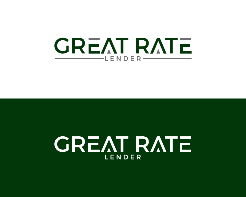 Logo Design entry 1706001 submitted by fastdesign6062 to the Logo Design for Great Rate Lender run by bckersh918