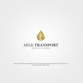 Logo Design Entry 1707557 submitted by MartenVisser to the contest for Milks Transport run by milkman1966