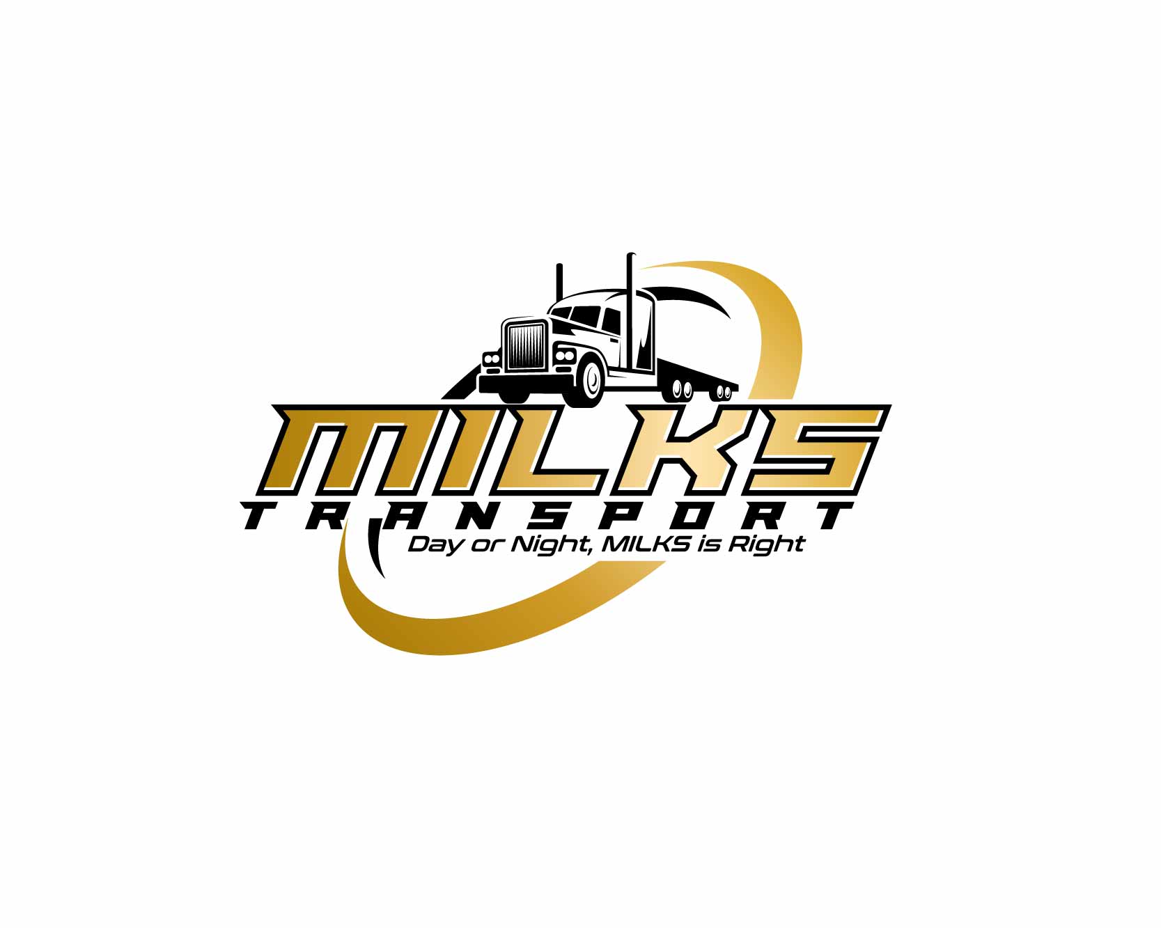 Logo Design entry 1707622 submitted by LJPixmaker to the Logo Design for Milks Transport run by milkman1966
