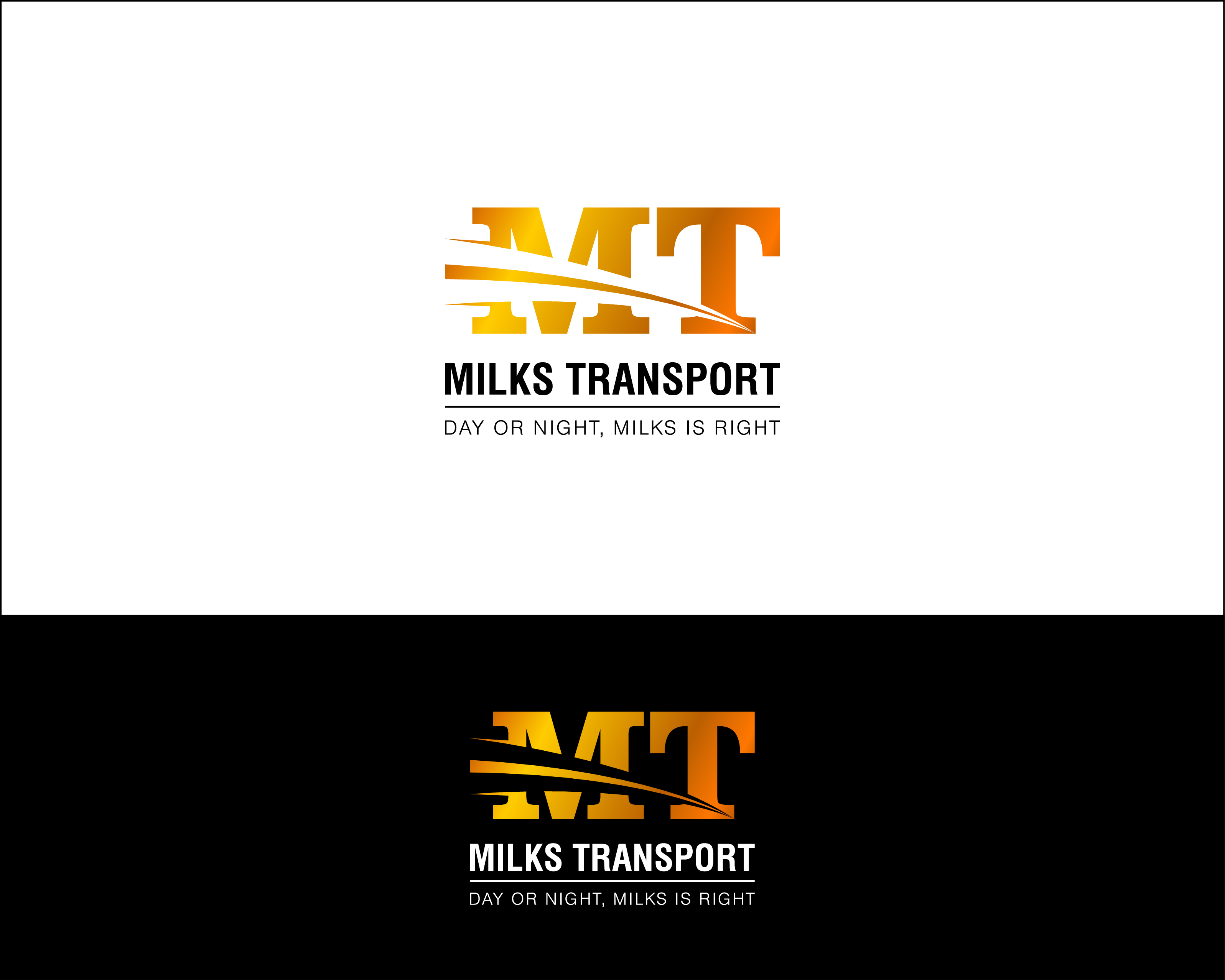 Logo Design entry 1707593 submitted by armanks to the Logo Design for Milks Transport run by milkman1966