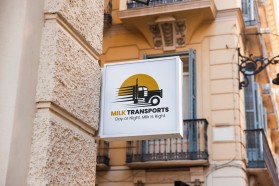 Logo Design Entry 1707623 submitted by saima4583 to the contest for Milks Transport run by milkman1966