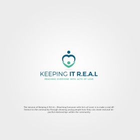Logo Design entry 1707769 submitted by Perez to the Logo Design for Keeping it R.E.A.L. run by MTGDuvall