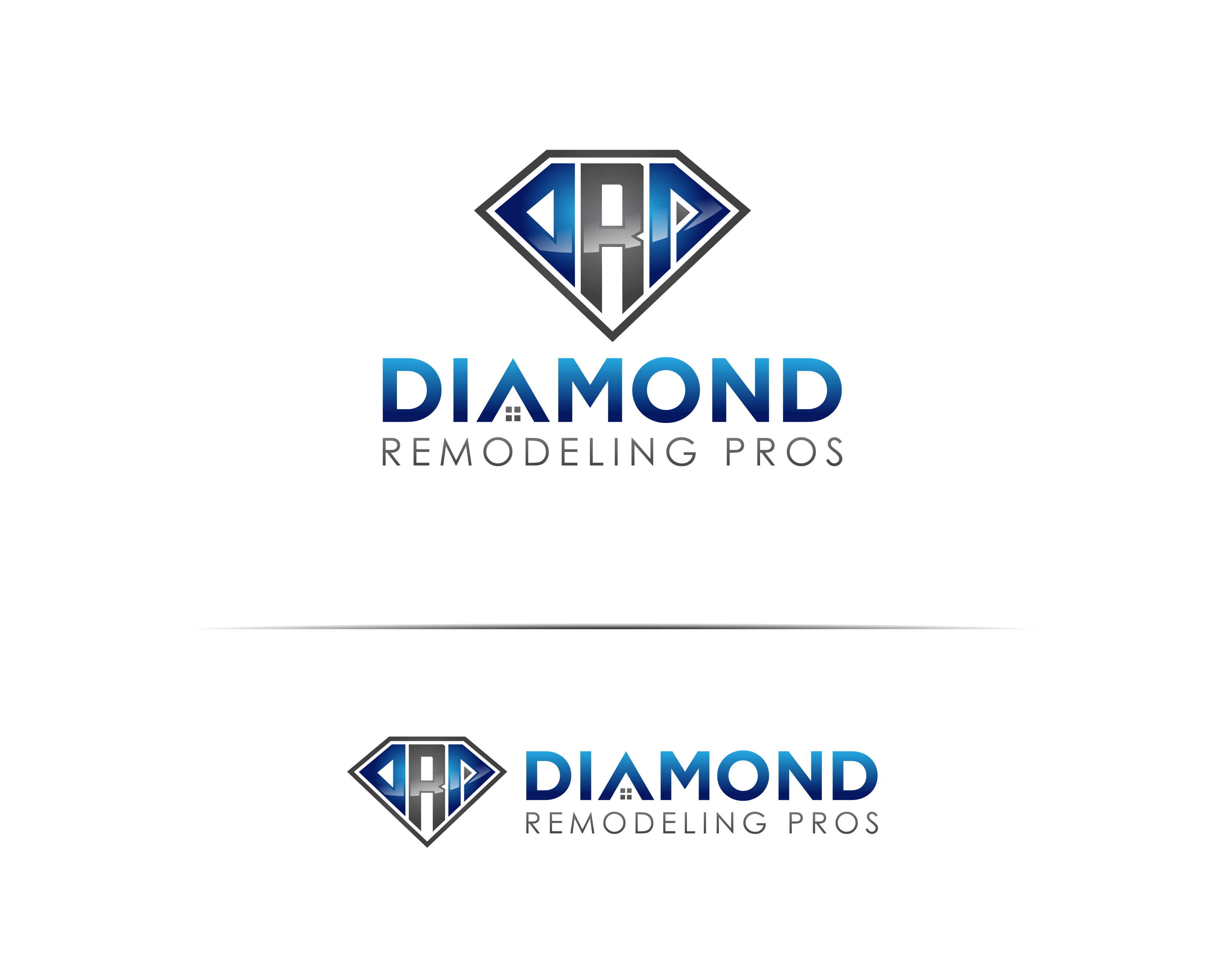 Logo Design entry 1707986 submitted by Jonrose to the Logo Design for Diamond Remodeling Pros run by diamondrp