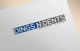 Logo Design entry 1708212 submitted by Ternak Design to the Logo Design for Dings 'N Dents Grocery Outlet run by ckrk07
