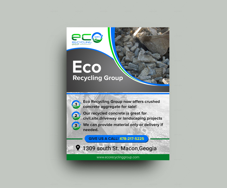 Brochure Design entry 1708351 submitted by Amit1991 to the Brochure Design for Eco Recycling Group run by cbullington
